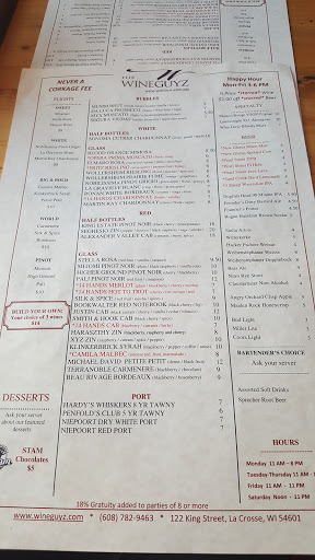 Wine Bar «Wine Guyz», reviews and photos, 122 King St, La Crosse, WI 54601, USA