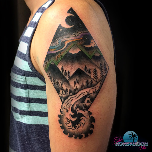 Explore cover up ideas for wrist tattoo, creative tattoo ideas in Islip, available at Blue Honeymoon Tattoo