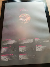 MIKO Sushi à Lyon carte