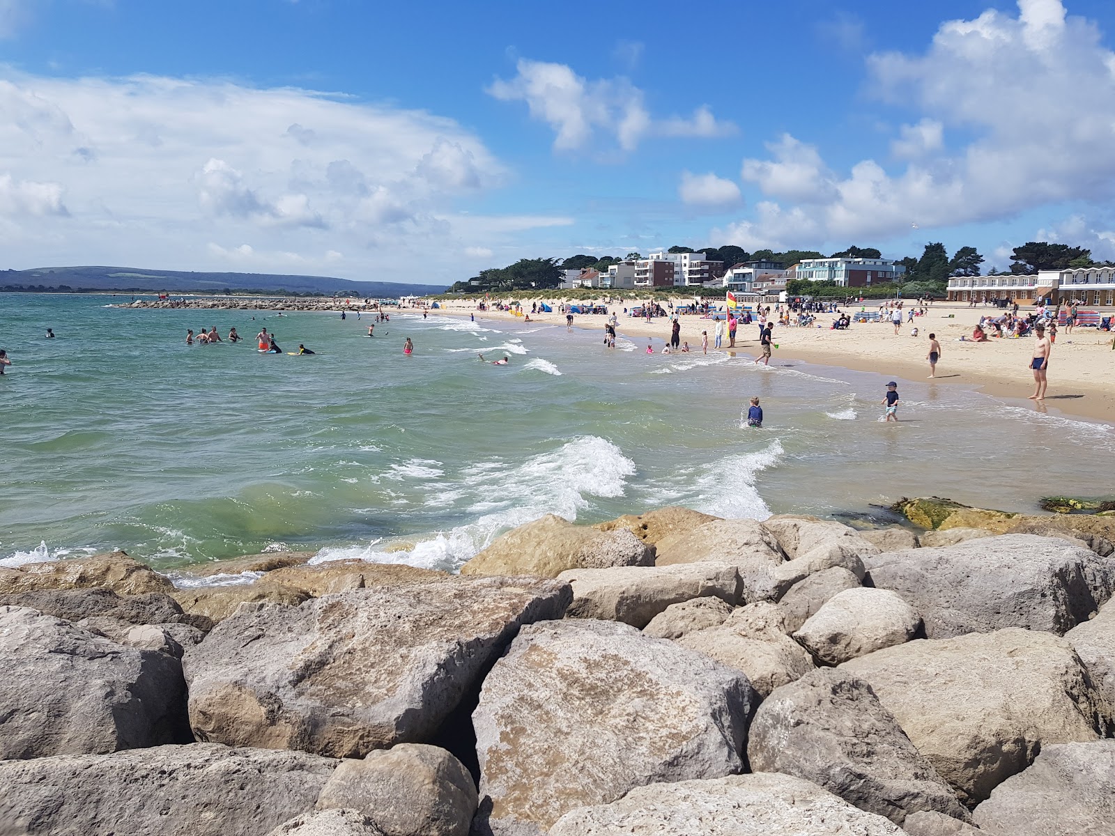 Valokuva Sandbanks rannatista. puhtaustasolla korkea