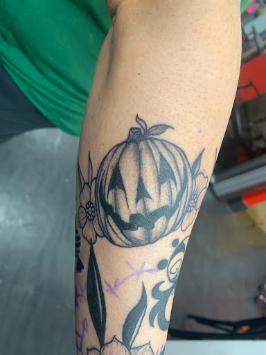 Explore cover up tattoo ideas on chest, creative tattoo ideas in Lincoln City, available at Black N Blue Tattoo & Skate Shop