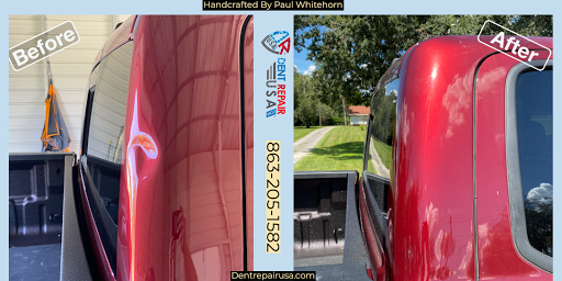 Auto Dent Removal Service «Dent Repair USA», reviews and photos, 146 Amber Blvd, Auburndale, FL 33823, USA