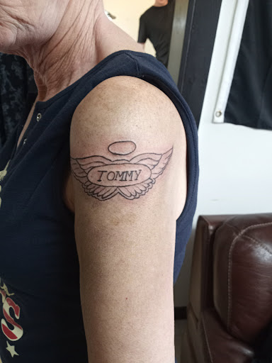 Explore 3 child tattoo ideas for dad, creative tattoo ideas in Powhatan, available at Journeys End Tattoo Studio