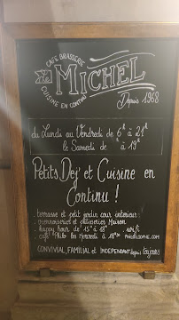 Restaurant Le Michel Café Brasserie à Strasbourg - menu / carte