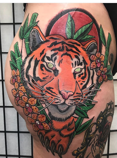 Explore religious tattoo ideas for men, creative tattoo ideas in Mount Juliet, available at Division Street Tattoo Company