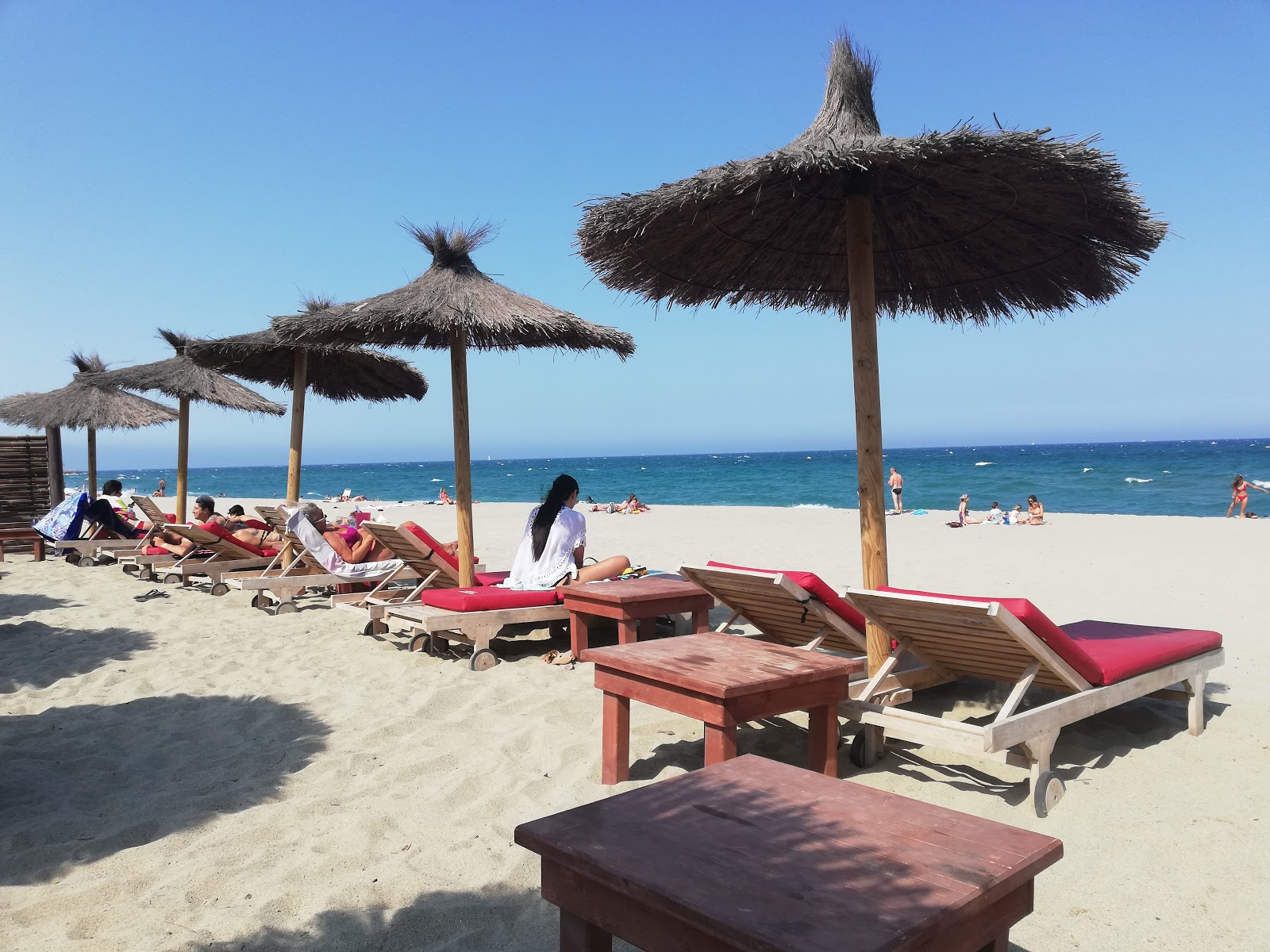 Foto de Praia de Saint Cyprien e o assentamento