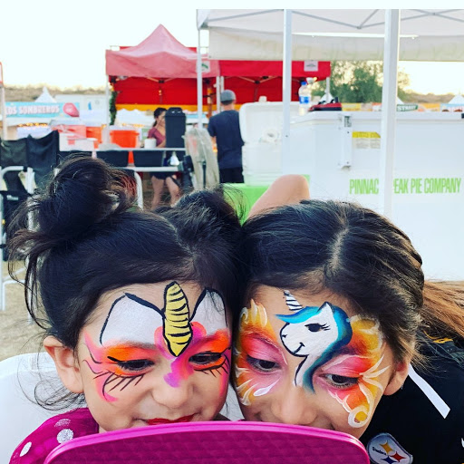 Candy Face Painting