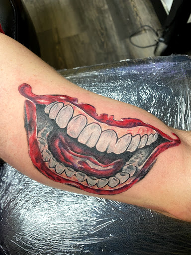 Explore kids names tattoo ideas, creative tattoo ideas in Warner Robins, available at Untold Pain Tattoo Studio