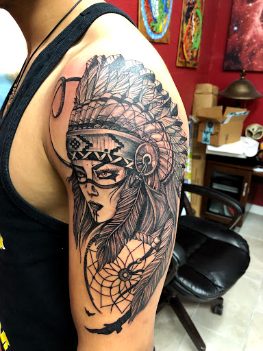 Explore big toe tattoo ideas, creative tattoo ideas in San Antonio, available at Twisted Tattoo
