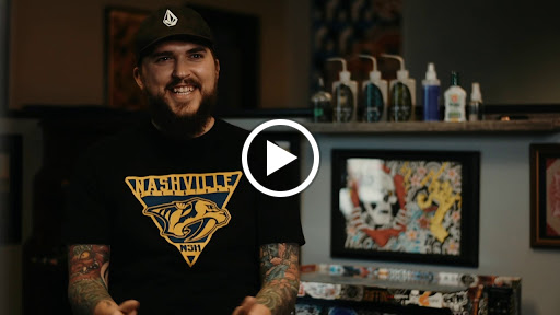 Explore stomach tattoo ideas, creative tattoo ideas in Talbott, available at Alpha Tattoo co.