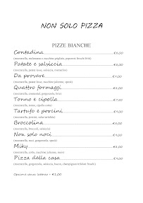 Pizzeria Non solo pizza à Teramo (la carte)
