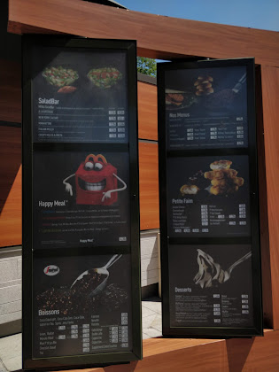 menu du restaurants McDonald's Seynod à Seynod