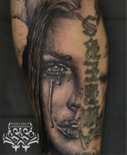 Explore angel devil tattoo ideas, creative tattoo ideas in Florissant, available at St. Louis Ink