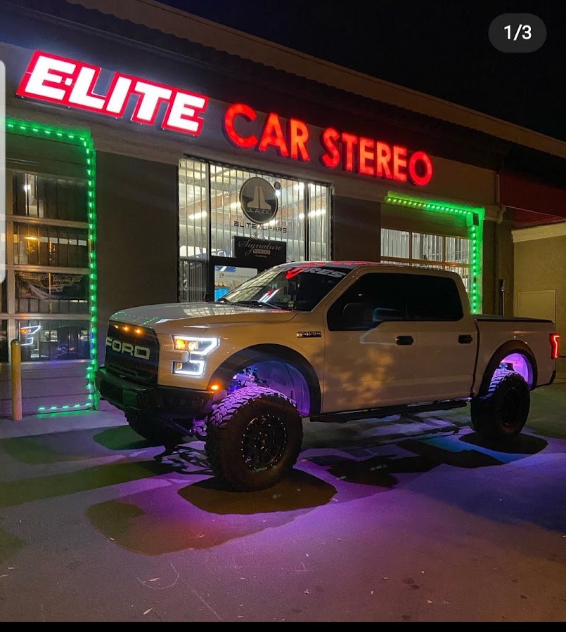 Elite Car Stereo Redlands shop and customer vehicle photo 6