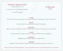La Pergolade Restaurant à Roquebrune-sur-Argens menu