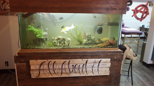 Explore french bulldog tattoo ideas, creative tattoo ideas in Spokane, available at All About It Tattoo Studio