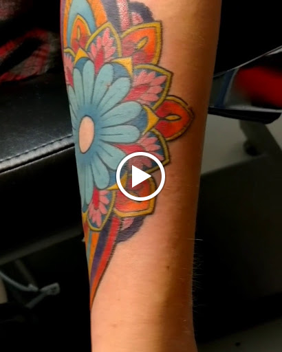 Explore dragon age tattoo ideas, creative tattoo ideas in Marietta, available at Monkeys Uncle Tattoo