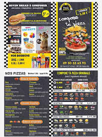 Pizzeria Seven pizza à Abbeville (la carte)
