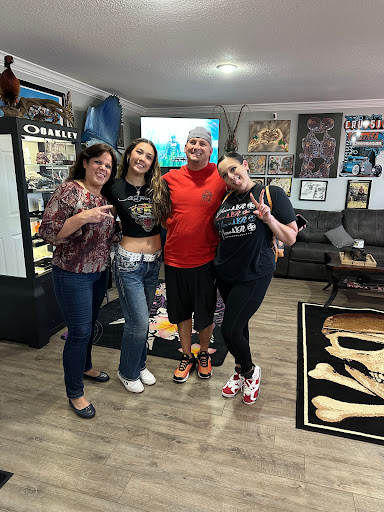 Explore arm piece tattoo ideas, creative tattoo ideas in Navarre, available at Ocean Wave Tattoo