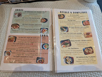 Menu / carte de TAB - TakeABreak à Porto