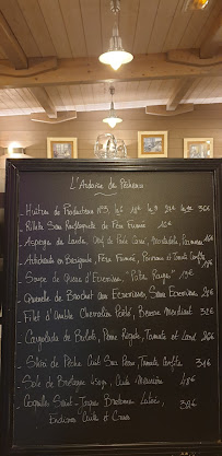 La Cuillère à Omble Café Restaurant à Doussard menu
