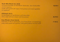 Restaurant Restaurant, Kneipe und Café Nicolaiblick à Wismar (la carte)