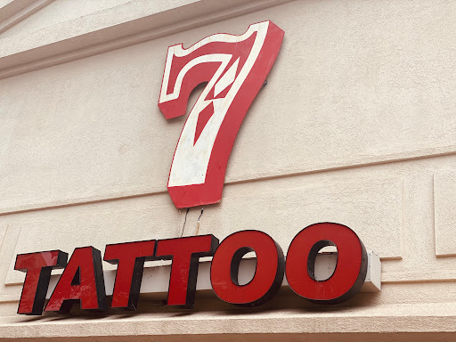 Explore painting tattoo ideas, creative tattoo ideas in Augusta, available at The Lucky Seven Tattoo Co.