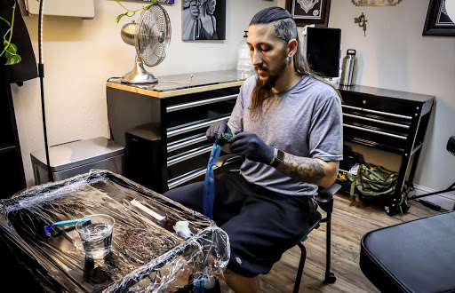 Explore polar bear tattoo ideas, creative tattoo ideas in Yuba City, available at Artistic Temple Social Club