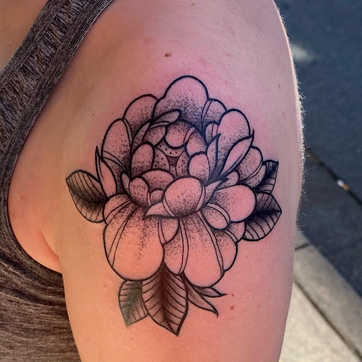 Explore gear tattoo ideas, creative tattoo ideas in Charlottesville, available at Have Heart Tattoo