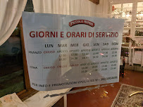 Menu / carte de Piccolo Mondo à Villagrande