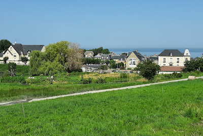 Pt de vue sur Villerville à Villerville