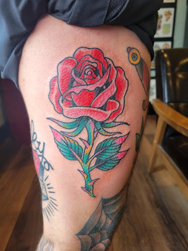 Explore nacho libre tattoo ideas, creative tattoo ideas in Libertyville, available at Lucky Seven Tattoo