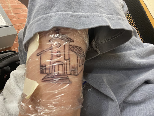 Explore one punch man tattoo ideas, creative tattoo ideas in Oklahoma City, available at Mind Bender Tattoo