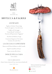 Il Borgo Machiavelli à Sant'Andrea in Percussina menu
