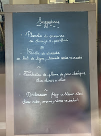 Restaurant français Restaurant Le Grain de Sable à Saint-Georges-d'Oléron (le menu)
