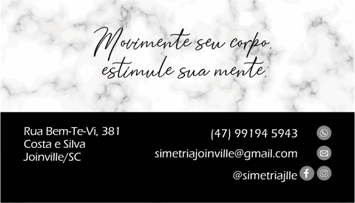 Logo da empresa - Simetria Pilates e Fisioterapia