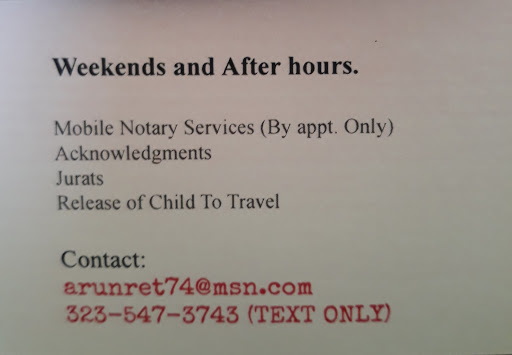 Mejor Notaría Rocio A Cruz Notary Public