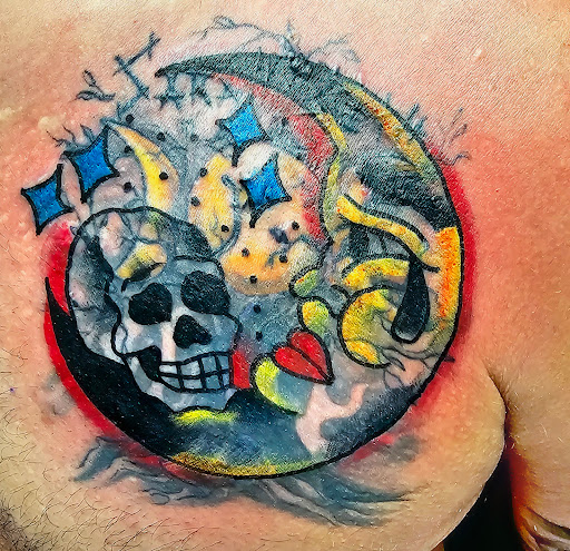 Explore girly sleeve tattoo ideas, creative tattoo ideas in Elizabethton, available at Pioneer Tattoo Company