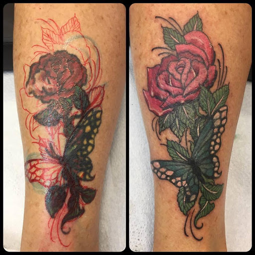 Explore new tattoo ideas for men, creative tattoo ideas in Dunn, available at Heart and Hammer Tattoo Co.