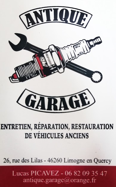GARAGE ANTIQUE LIMOGNE EN QUERCY Limogne-en-Quercy
