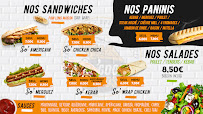 Carte du So good tacos à Carbonne