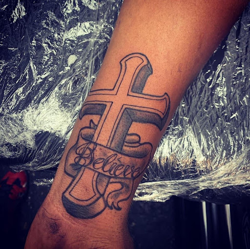 Explore large tattoo cover up ideas, creative tattoo ideas in Charlotte, available at Blessed Wit Ink