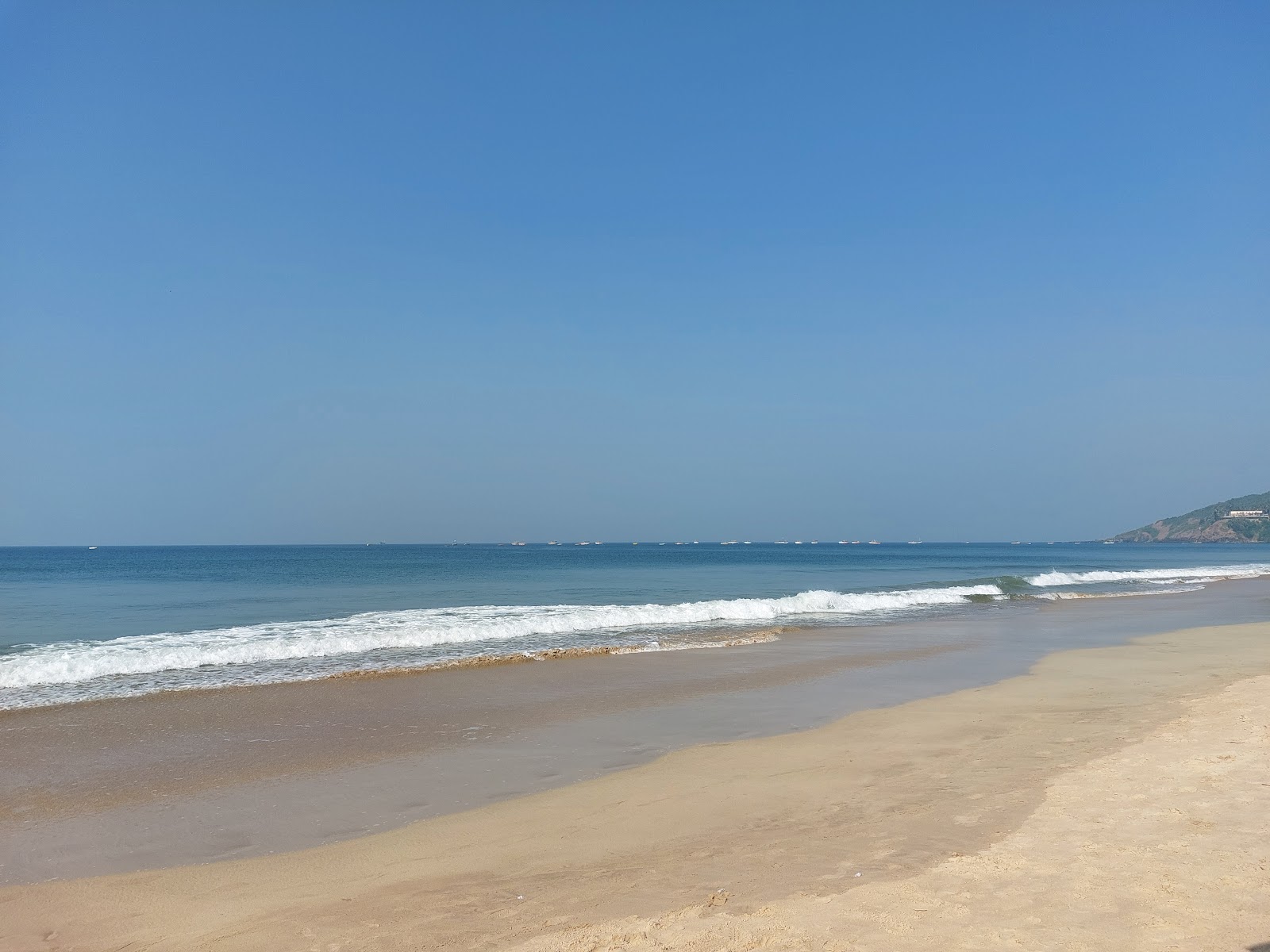Foto di Baga Beach - luogo popolare tra gli intenditori del relax