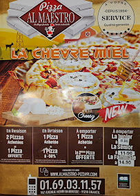 Pizzeria Al Maestro Pizza à Draveil (la carte)