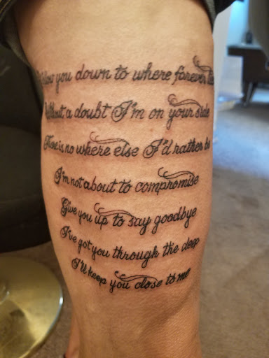 Explore chest cross tattoo ideas, creative tattoo ideas in Fort Mohave, available at RedRum Tattoo & Body Piercing Co.