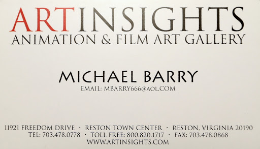 Art Gallery «Artinsights Animation and Film Art Gallery», reviews and photos, 11921 Freedom Dr, Reston, VA 20190, USA