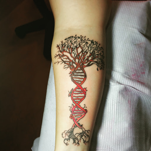 Explore cool half sleeve tattoo ideas, creative tattoo ideas in Chandler, available at 24 Hour Tattoo & Piercing