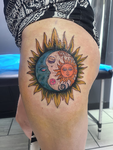 Explore anus tattoo ideas, creative tattoo ideas in Cadillac, available at Limitless Ink Tattoo Studio