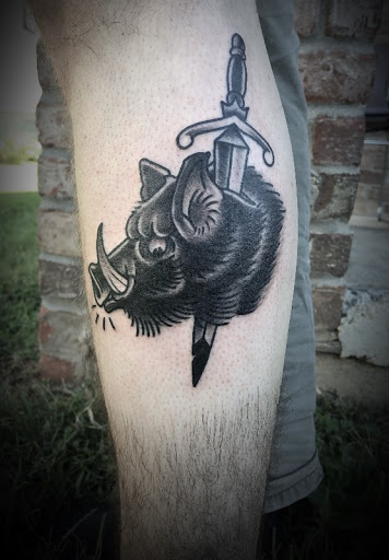 Explore spaceship tattoo ideas, creative tattoo ideas in Madison, available at ART IMMORTAL TATTOO