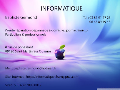 Baptiste Germond Informatique Charny-Orée-de-Puisaye 89120